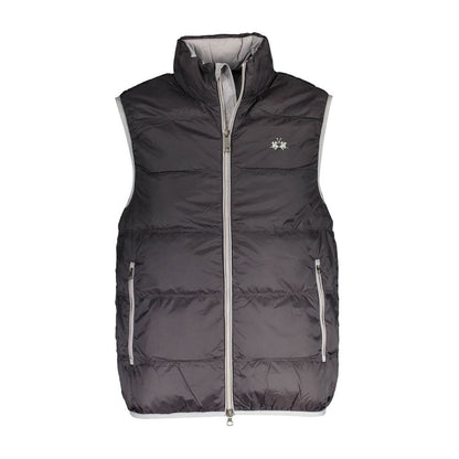 Veste homme La Martina en polyamide noir