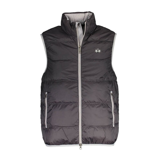 Veste homme La Martina en polyamide noir