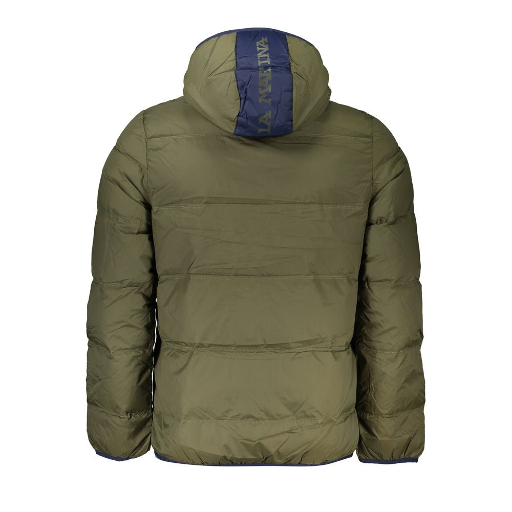 Veste La Martina pour homme en polyamide verte