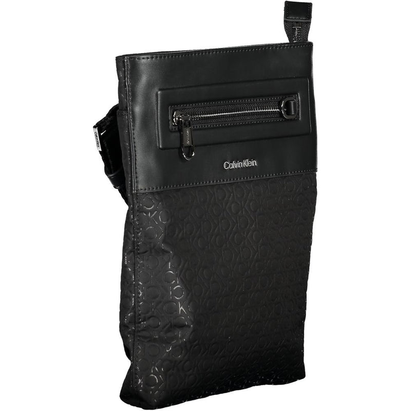 Sac à bandoulière noir élégant et éco-responsable Calvin Klein