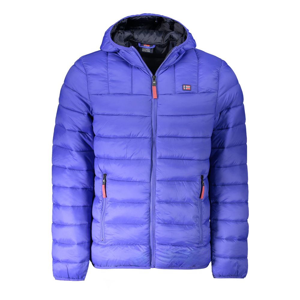Veste homme en polyamide bleu, Norvège 1963