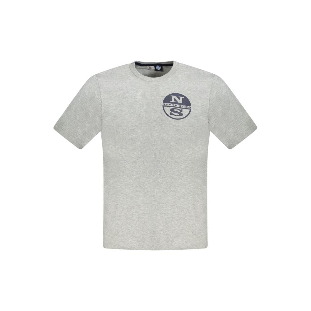 T-shirt homme en coton marron North Sails