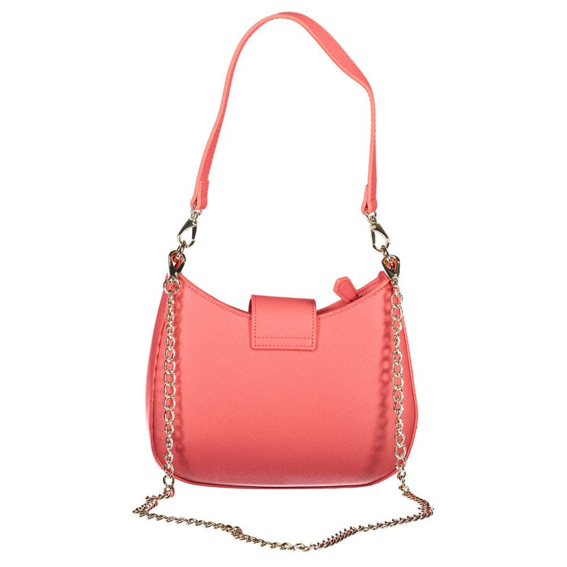 Mario Valentino Pink Polyethylene Handbag - Élégance et Praticité
