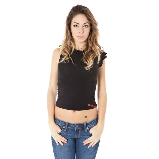 Top Zuelements en Lycra Noir pour Femme