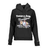Tommy Hilfiger Black Cotton Women Sweater - Élégance Intemporelle
