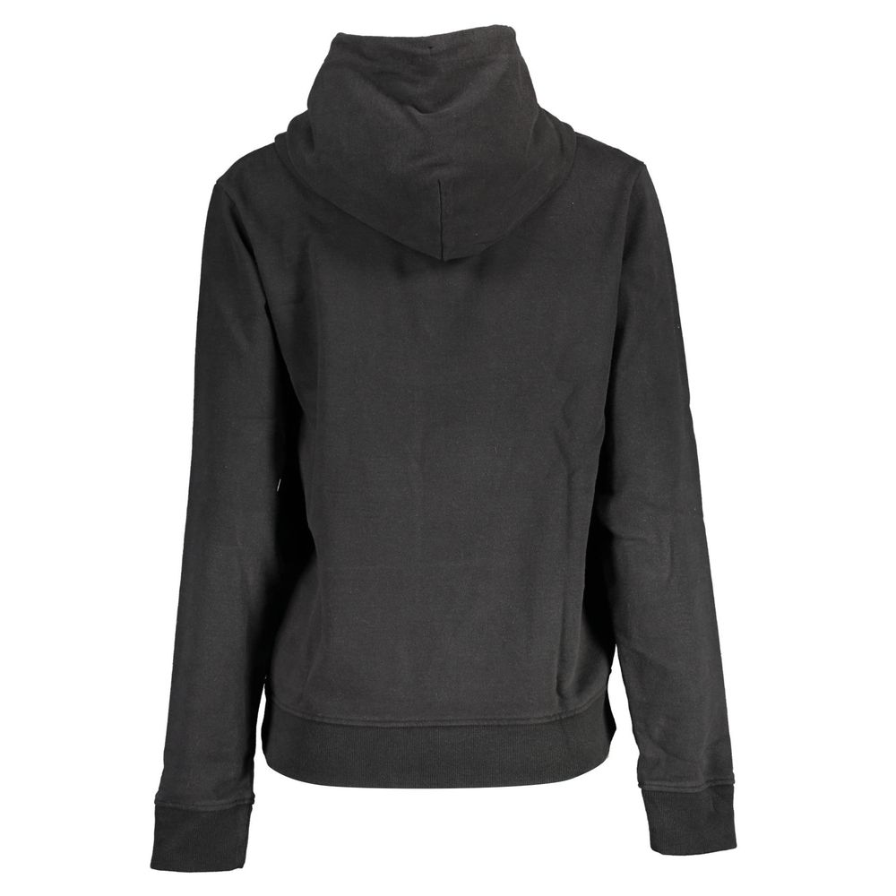 Tommy Hilfiger Black Cotton Women Sweater - Élégance Intemporelle
