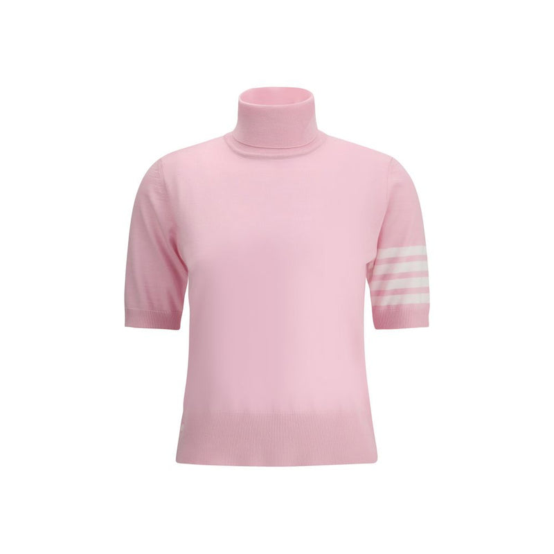 Thom Browne Virgin Wool Turtleneck Sweater - Élégance et Style