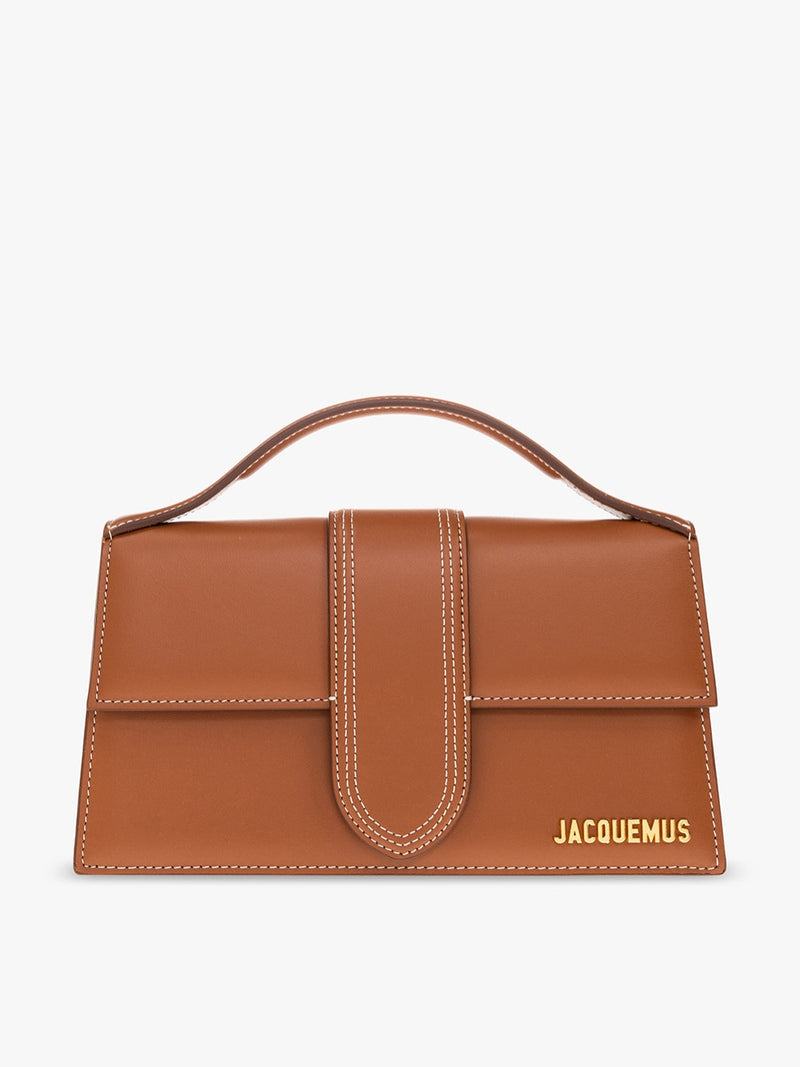Jacquemus Le Grand Bambino Light Brown Bag - Authentic Leather