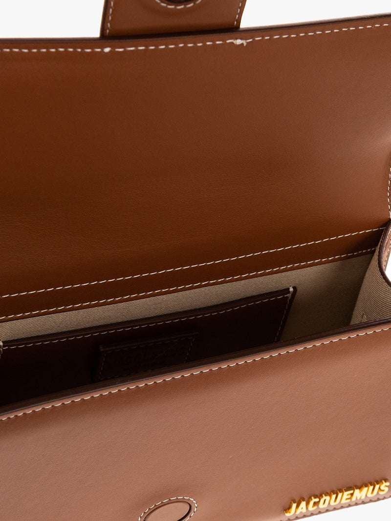 Jacquemus Le Grand Bambino Light Brown Bag - Authentic Leather