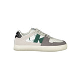 Calvin Klein White Polyester Men Sneaker - Stylish & Sustainable