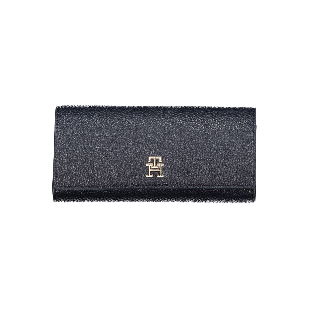 Portefeuille Femme Tommy Hilfiger Bleu en Polyéthylène - Élégant et Pratique