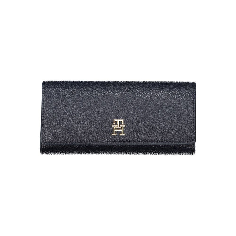Portefeuille Femme Tommy Hilfiger Bleu en Polyéthylène - Élégant et Pratique