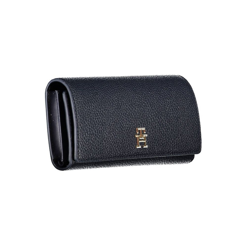 Portefeuille Femme Tommy Hilfiger Bleu en Polyéthylène - Élégant et Pratique