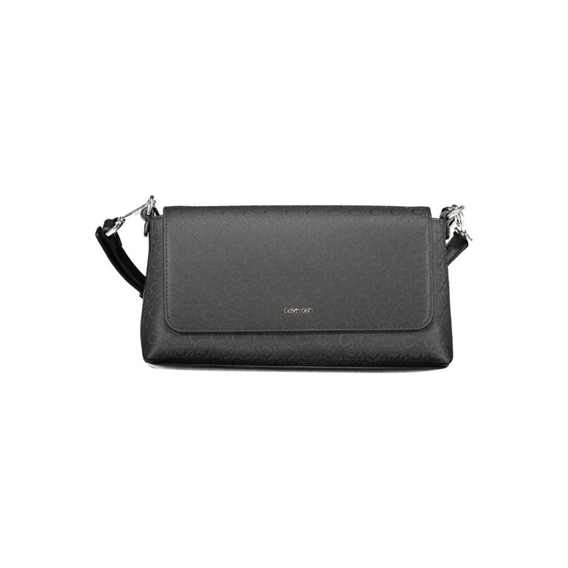 Calvin Klein Black Polyester Women's Handbag - Urban Elegance