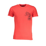 T-shirt en coton rouge Cavalli Class