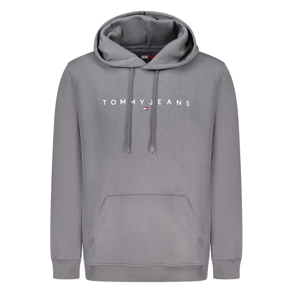 Pull en coton gris pour homme Tommy Hilfiger