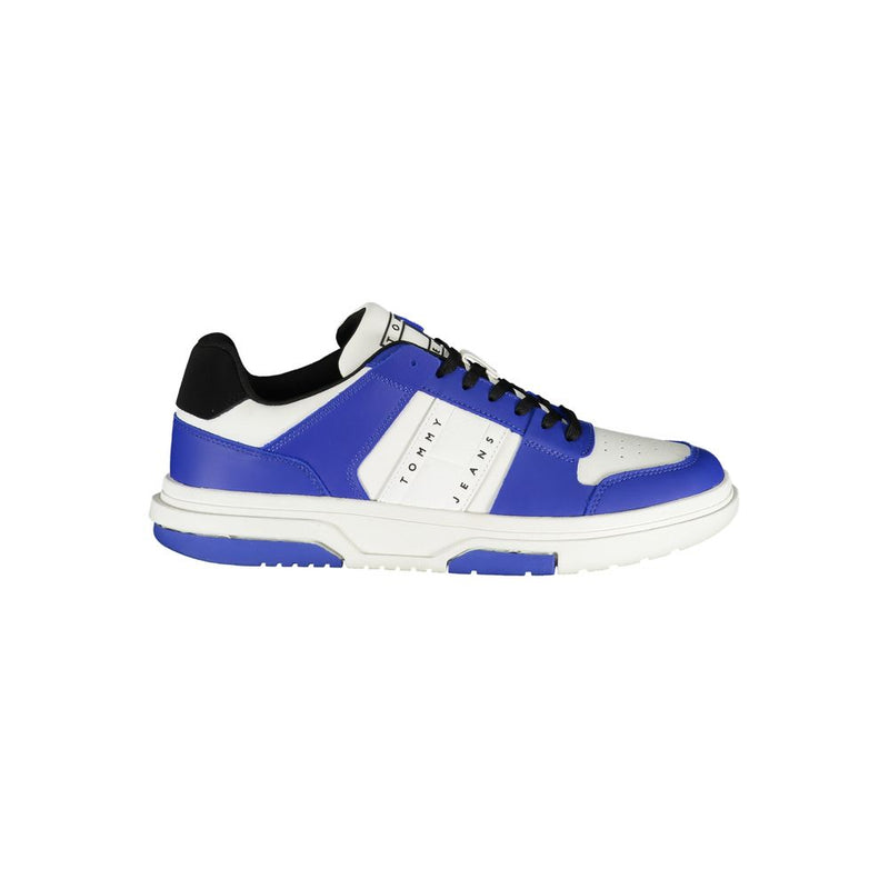 Tommy Hilfiger Blue Polyethylene Men Sneaker - Stylish Comfort