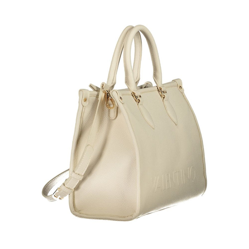 Sac à main en polyéthylène beige Mario Valentino - Élégant et polyvalent