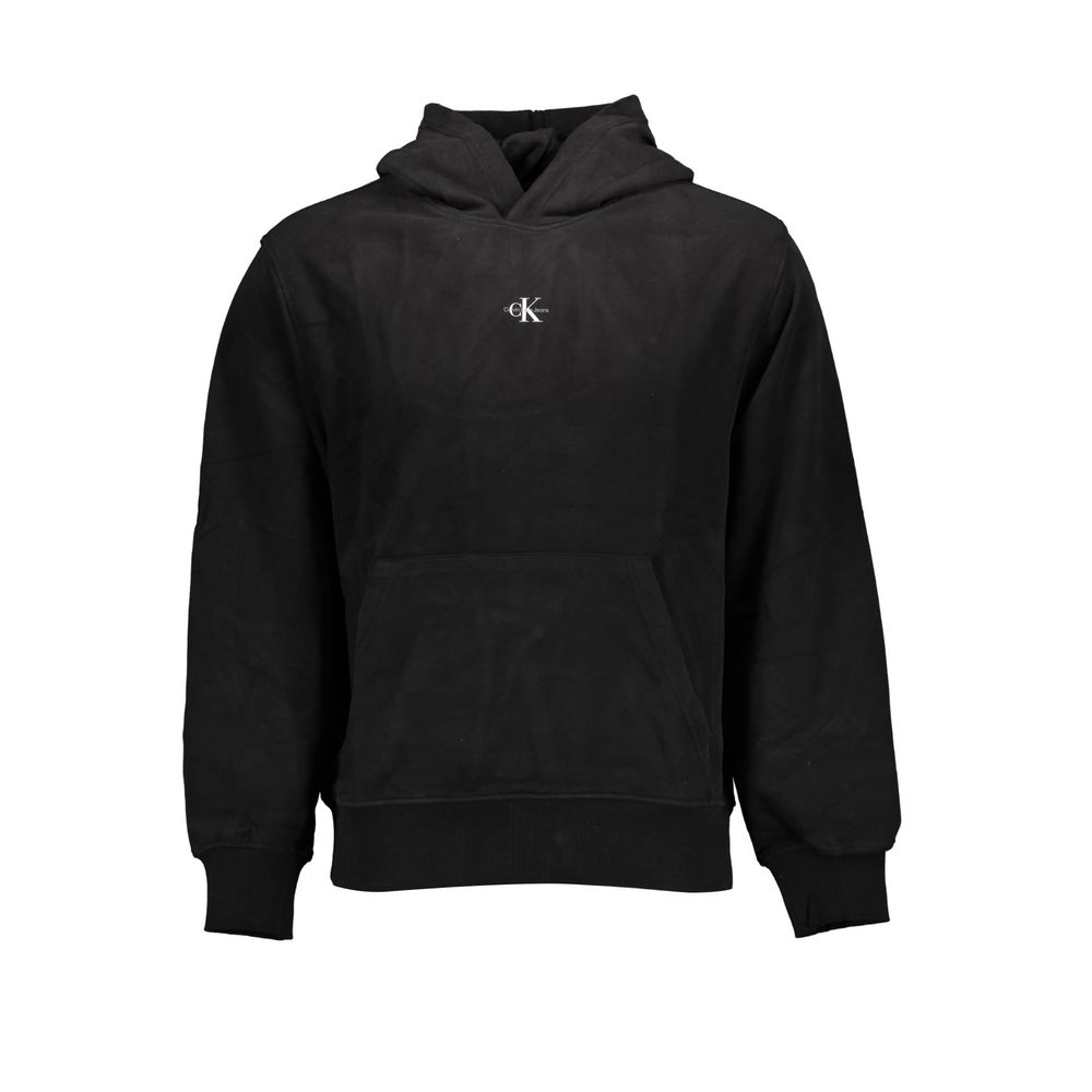 Pull en coton noir pour homme Calvin Klein
