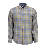 Chemise homme en coton bleu US POLO ASSN.