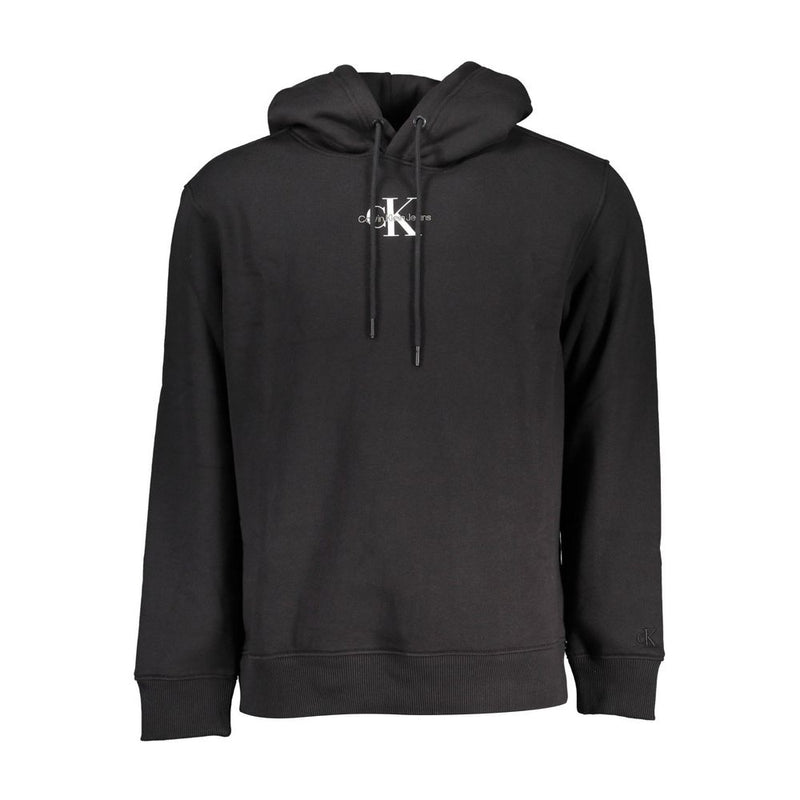 Calvin Klein zwarte katoenen heren hoodie