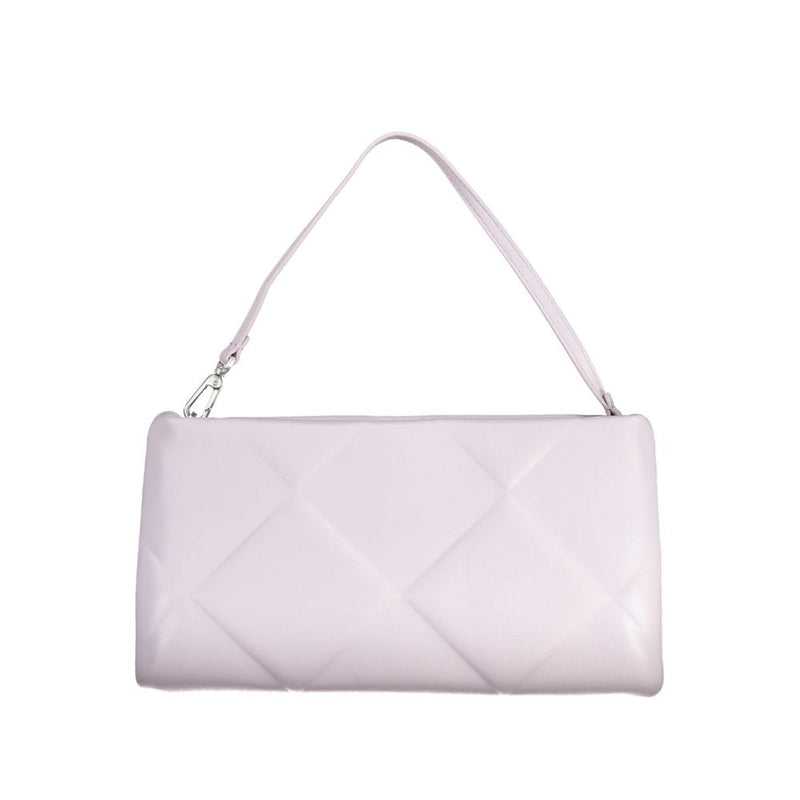 Calvin Klein Purple Polyester Handbag - Éco-Responsable et Chic