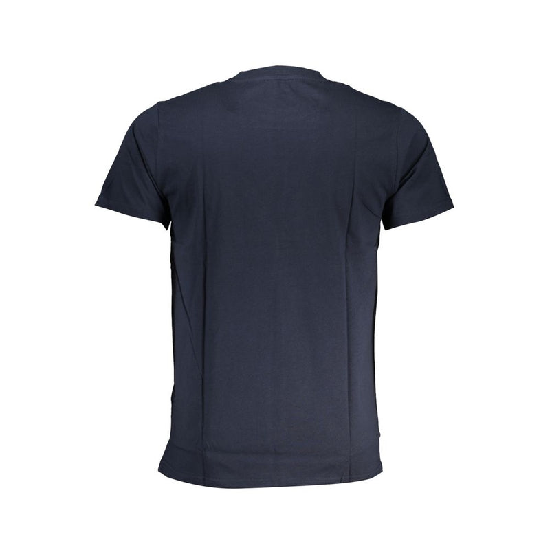 Cavalli Class Blauw Katoenen T-Shirt