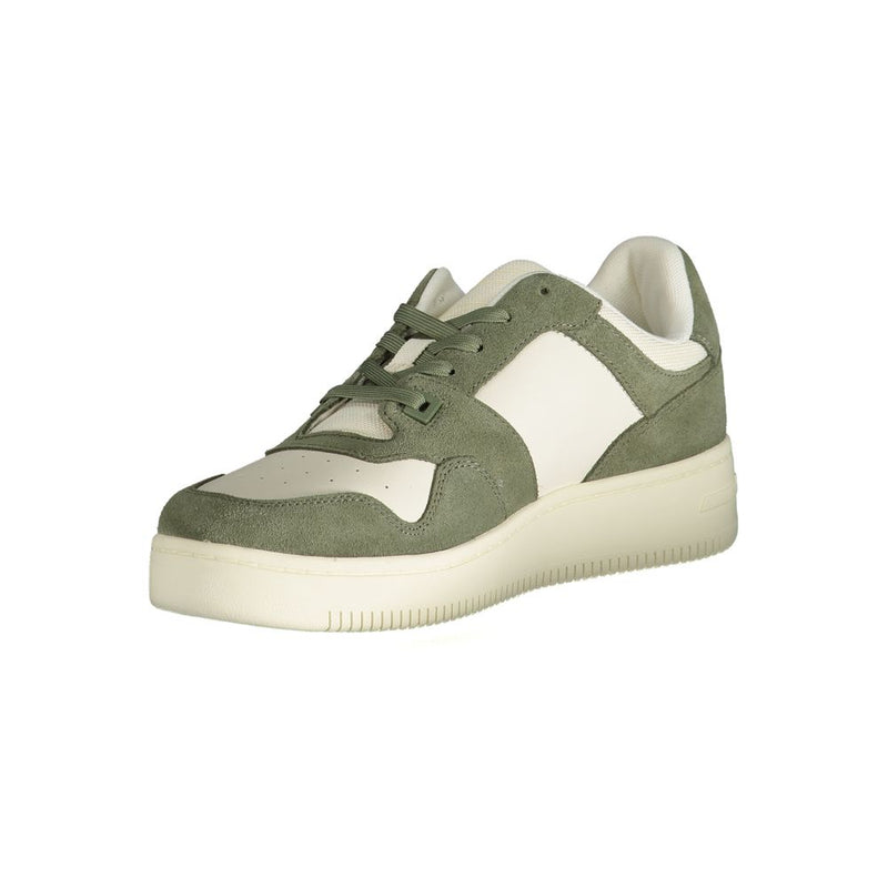 Tommy Hilfiger Green Polyester Sneaker for Men - Confort et Style