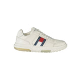Tommy Hilfiger Sneakers Femme en Cuir Blanc - Élégantes et Confortables