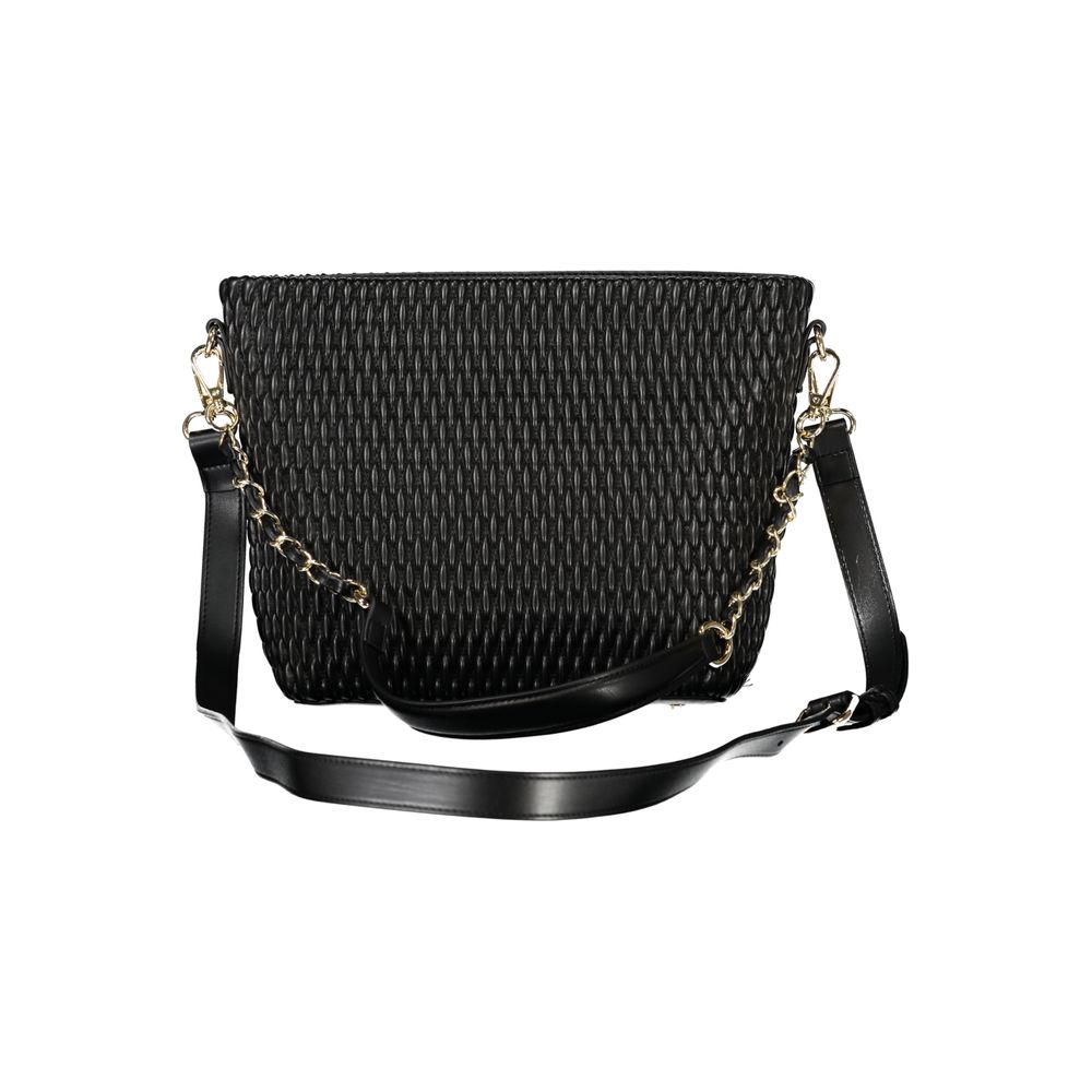 Mario Valentino Black Polyethylene Handbag for Women