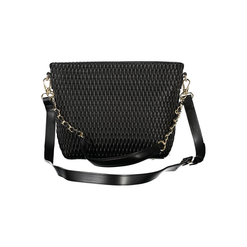 Mario Valentino Black Polyethylene Handbag for Women