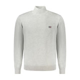 Pull en polyester brun pour homme, Norvège 1963