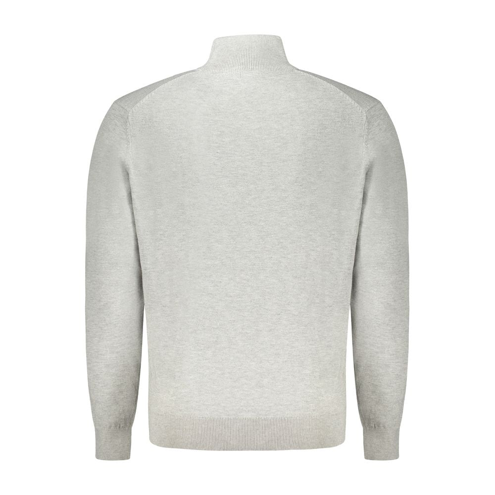 Pull en polyester brun pour homme, Norvège 1963