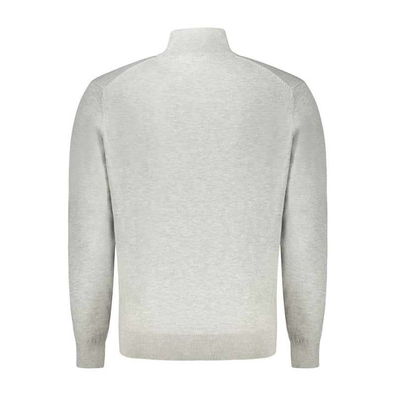 Pull en polyester brun pour homme, Norvège 1963