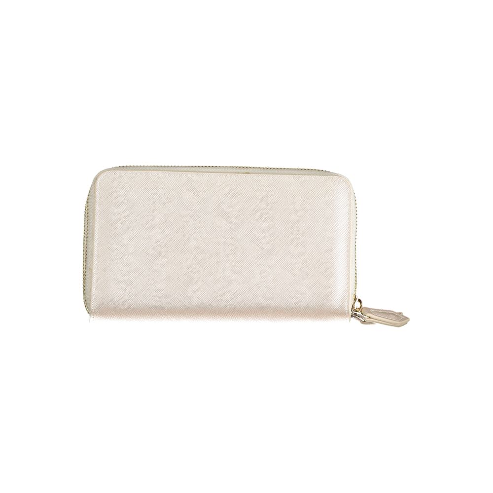 Mario Valentino Brown Polyethylene Women's Wallet - Élégant et Pratique