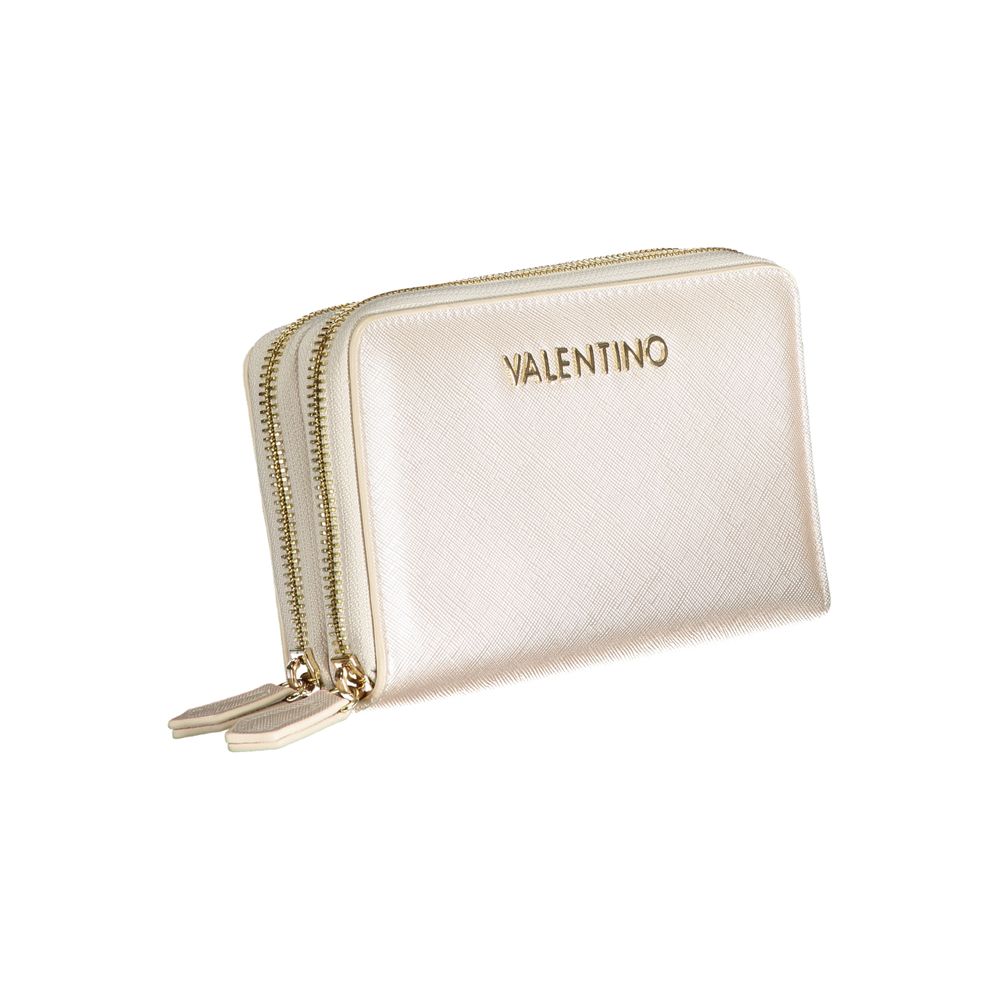 Mario Valentino Brown Polyethylene Women's Wallet - Élégant et Pratique