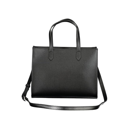 Sac à main en polyéthylène noir Mario Valentino