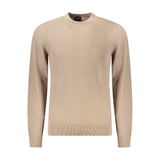 Pull en coton beige Hugo Boss pour homme