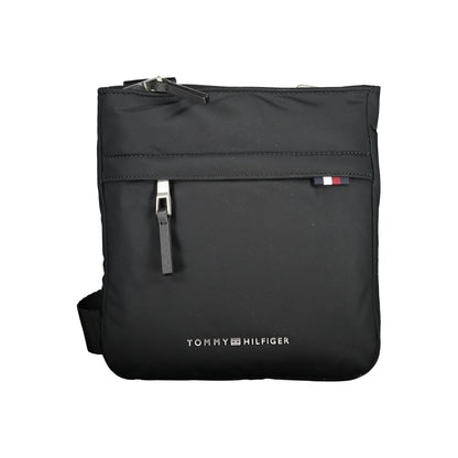 Tommy Hilfiger Zwarte Polyester Schoudertas