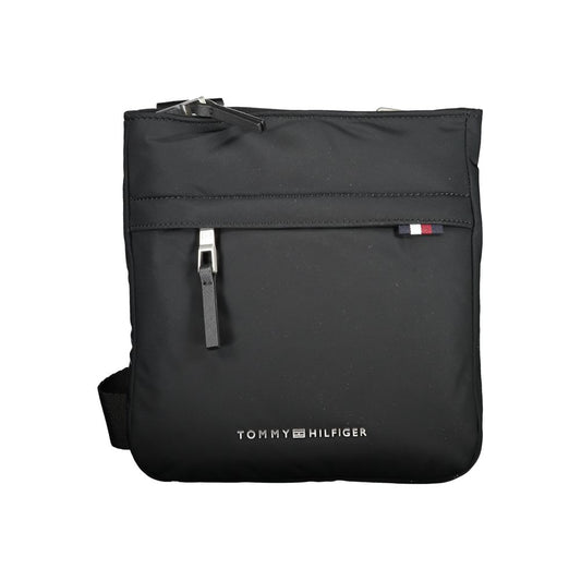 Tommy Hilfiger Zwarte Polyester Schoudertas