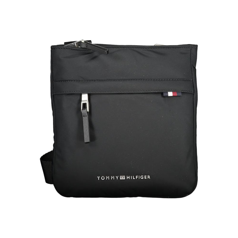 Sac bandoulière en polyester noir Tommy Hilfiger