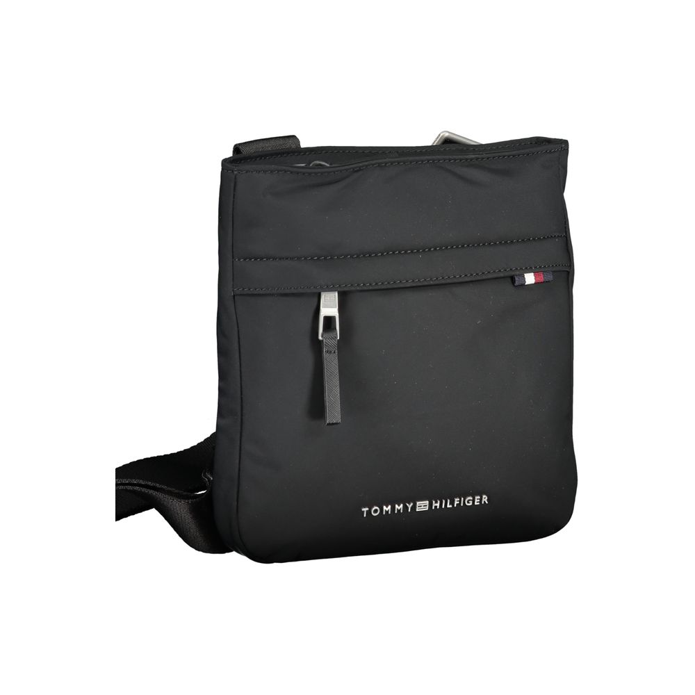 Sac bandoulière en polyester noir Tommy Hilfiger