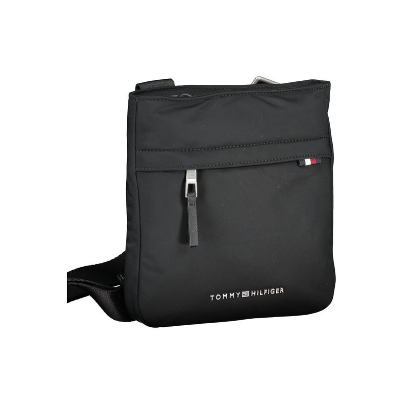 Sac bandoulière en polyester noir Tommy Hilfiger