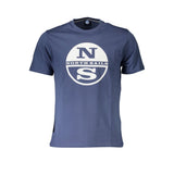 T-shirt en coton bleu pour homme de la marque North Sails
