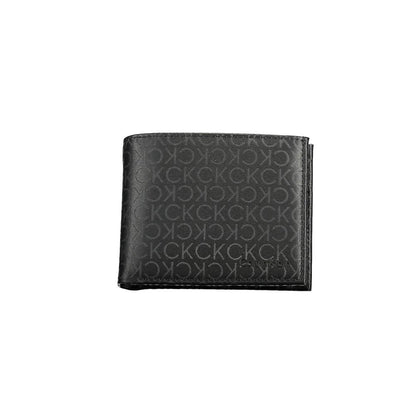 Calvin Klein Zwarte Polyester Herenportemonnee