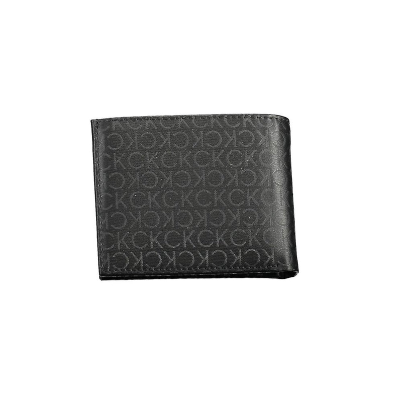Calvin Klein Zwarte Polyester Herenportemonnee