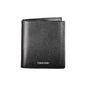 Portefeuille homme en cuir noir Calvin Klein