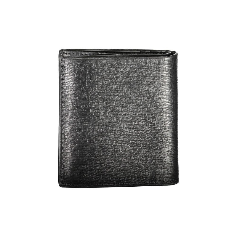 Portefeuille homme en cuir noir Calvin Klein
