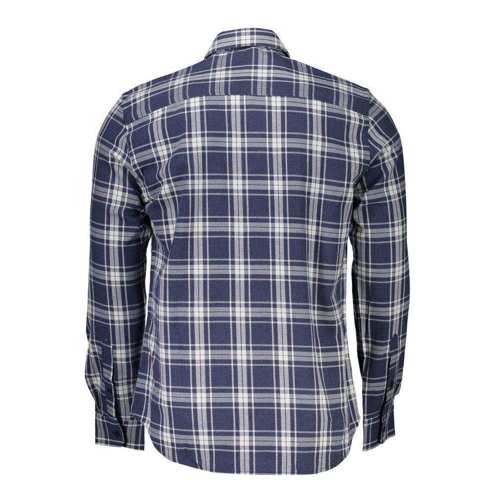 North Sails blauw katoenen herenshirt
