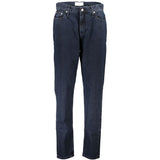 Calvin Klein Blue Recycled Cotton Mom Jeans for Women